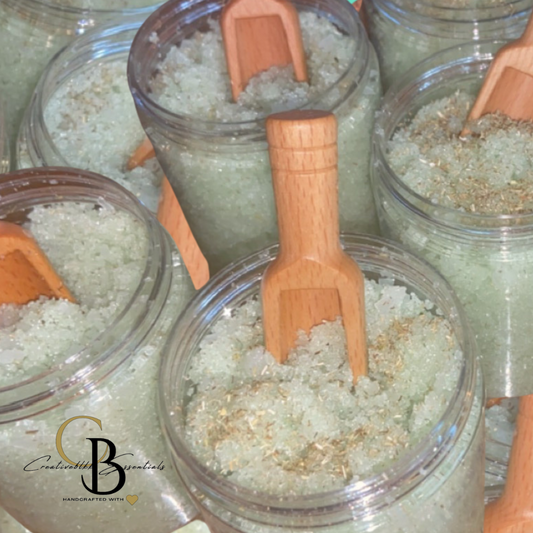 chamomile and Green tea Body Scrub