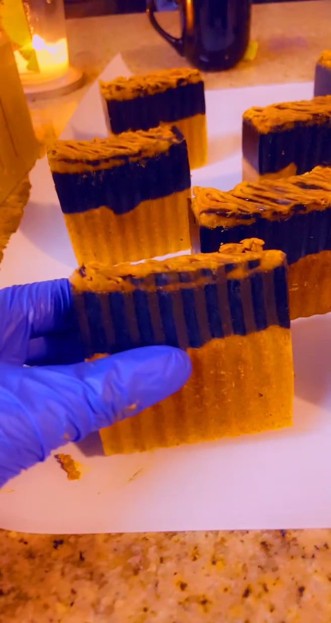 Charcoal Turmeric Facial Bars